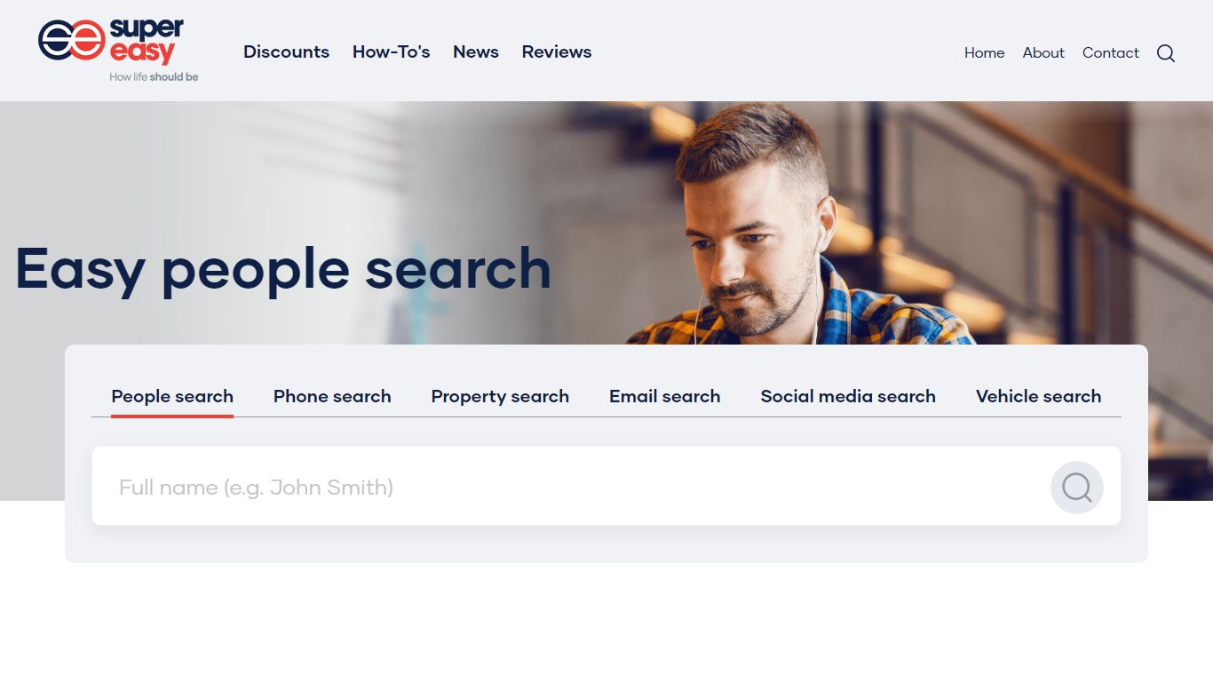 Easy people search - Super Easy